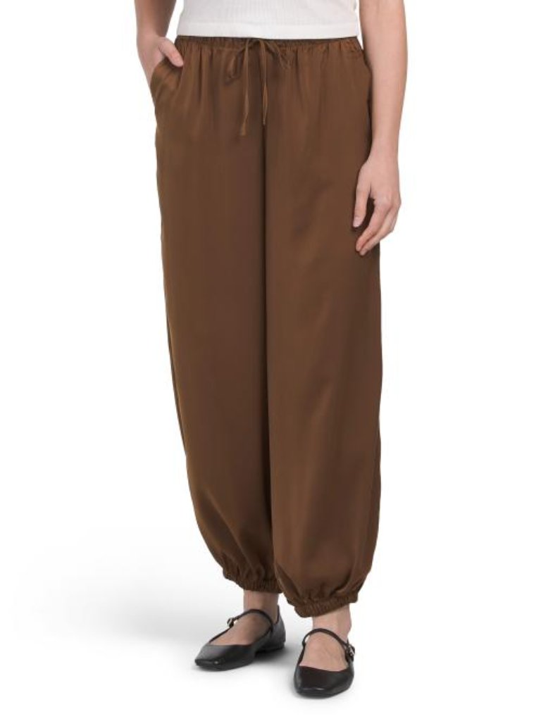 Love Tree Balloon Pants With Drawstring